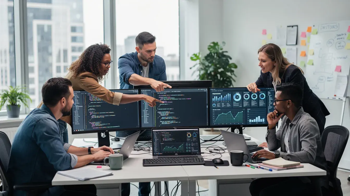AI driven development team planning a product workflow