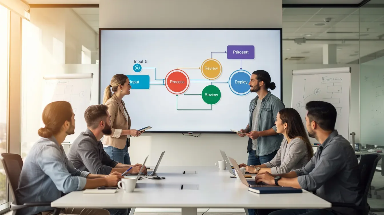 Software team planning an AI agent workflow