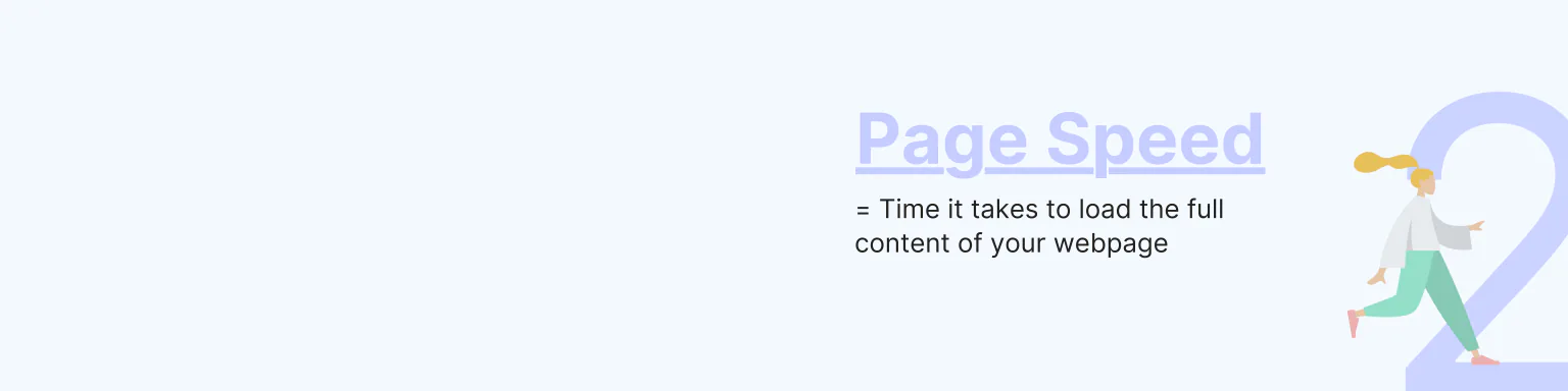 Page speed metric illustration