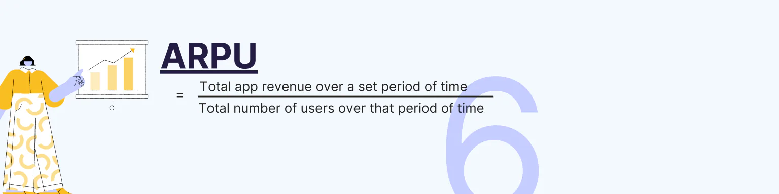 Average revenue per user formula